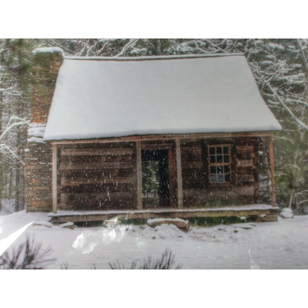 Photograph Carter Shields Cabin Winter Series Rebecca Hiatt Smokey Mountains